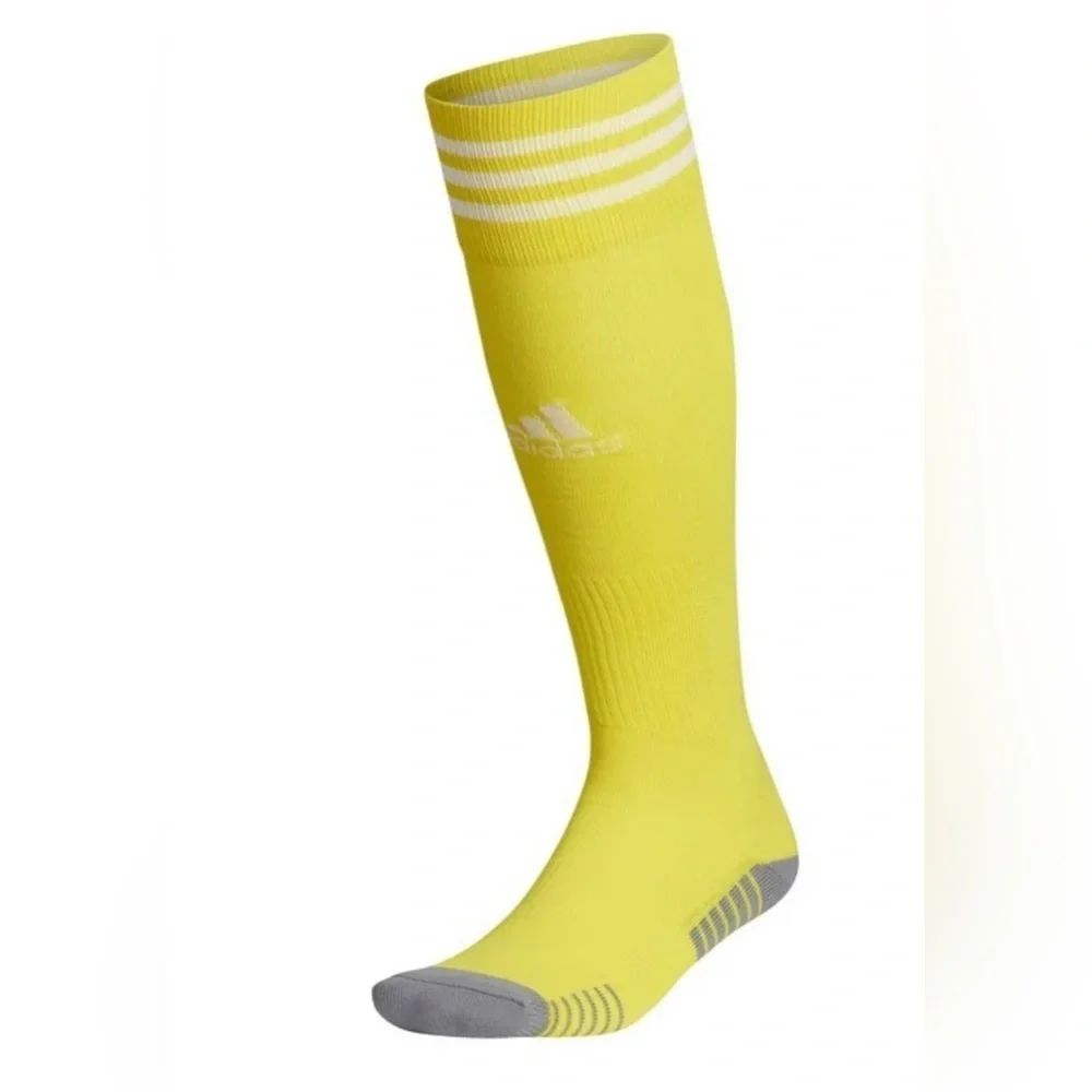 Adidas Men's Bright Yellow Athletic Socks